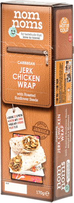 Caribbean Jerk Chicken Wrap